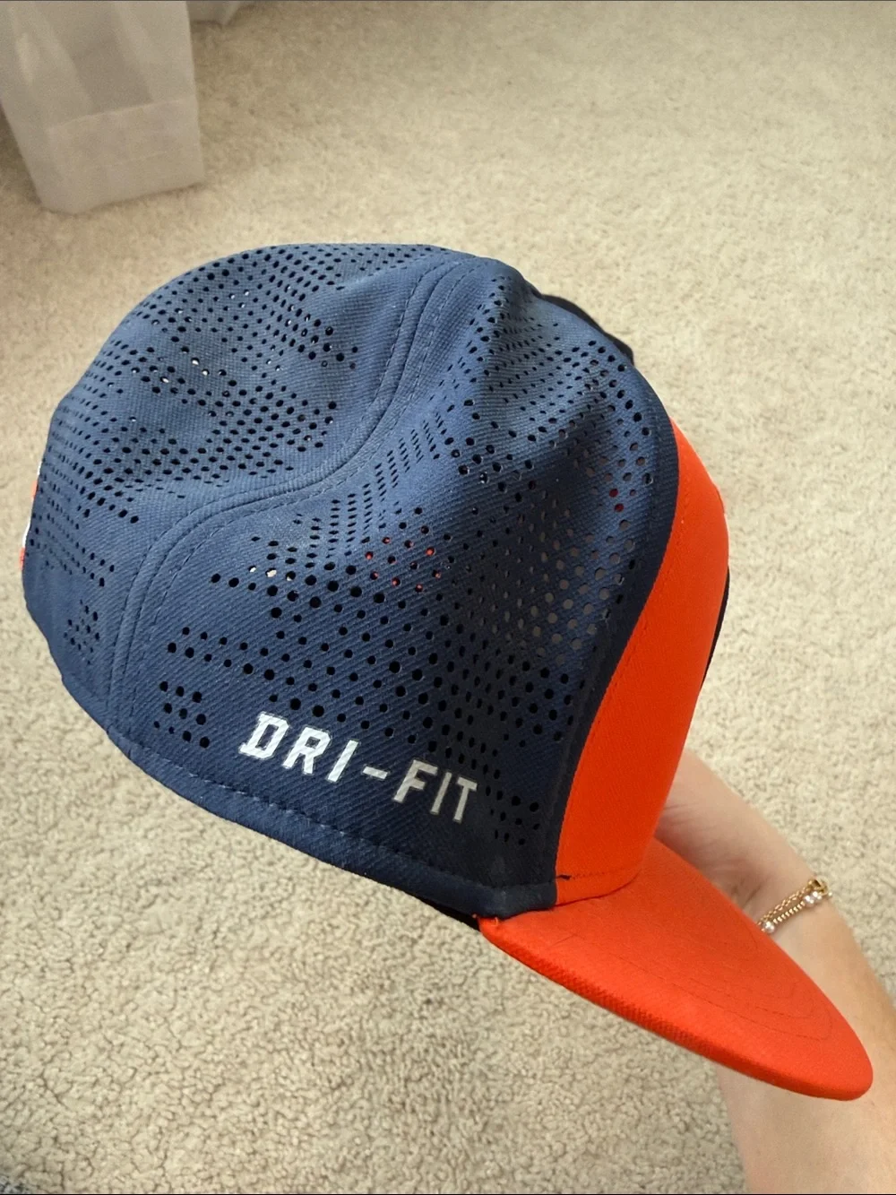 Houston Astros Navy & Orange Snapback Hats